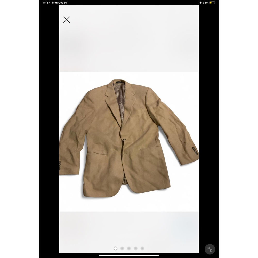 Botany Five Hundred‎ Camel Hair Blazer Sport Coat Jacket